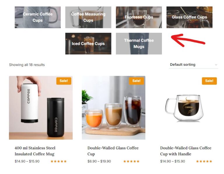 Adding Pretty Subcategory Displays to Woocommerce Category Pages