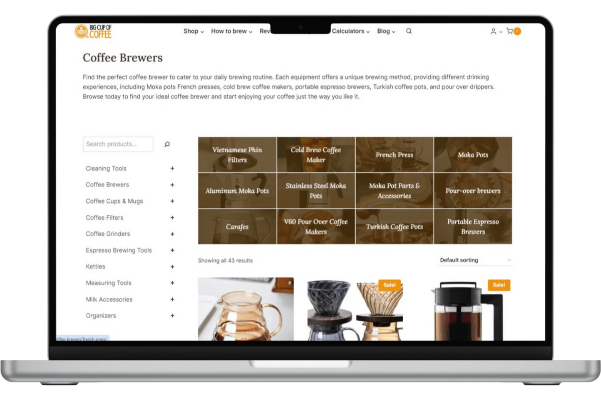 Bcoc Screenshot Woocommerce Subcategory Plugin